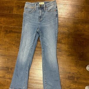 Madewell jeans size 26 Cali dem boot